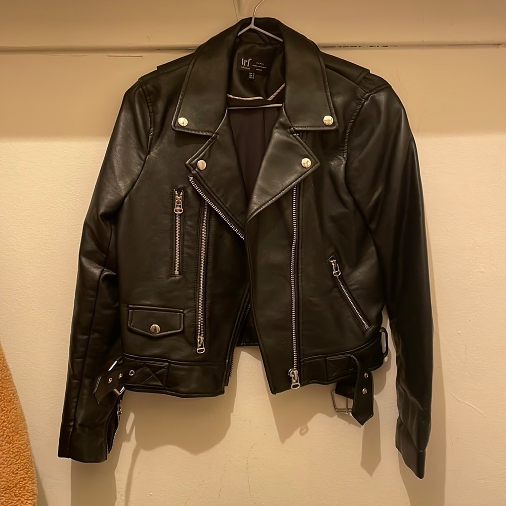 Zara TRF Leather Jacket
